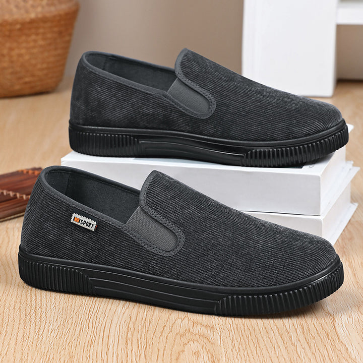 Dame Slip-On Fritidssko med skridsikker sål og elastisk indtræk Stilla