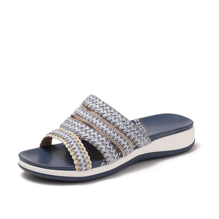 Dame Komfortable Sandaler med dekorerende detaljer Stilla