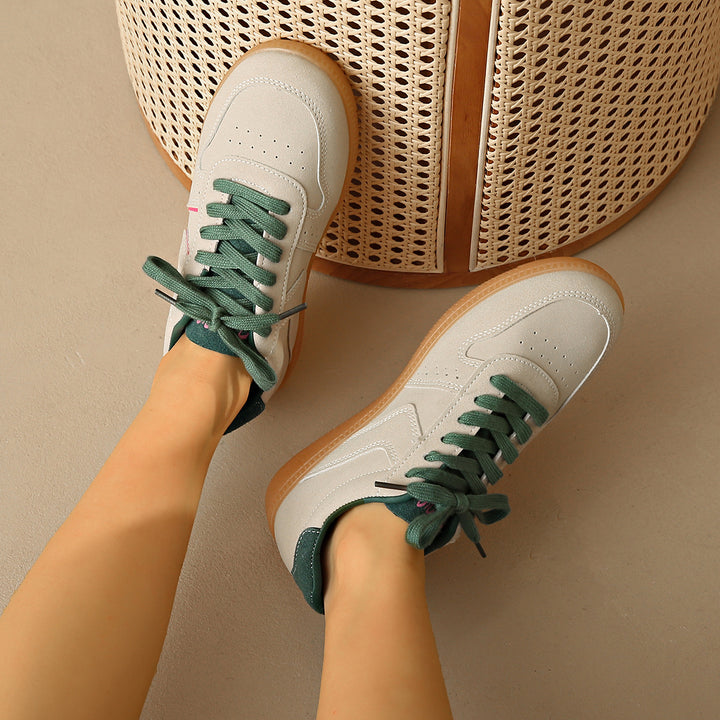 Dame Sporty Sneakers med ekstravagant design og åndbar materialekomposition Stilla