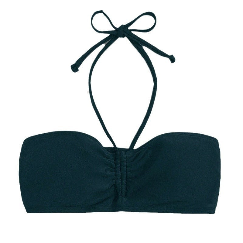 Dame strapless rynket bikini top Stilla