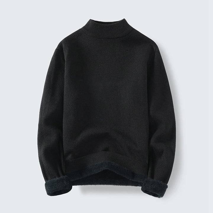 Herrer Ståkrave Behagelig Pullover Sweater Stilla