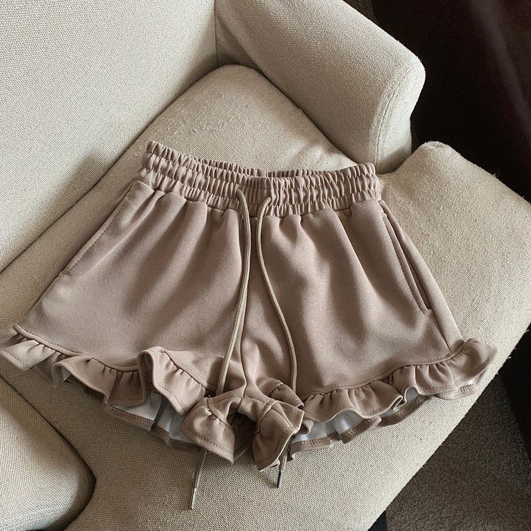 Femme Rüschesøm Snortræk-Shorts Stilla