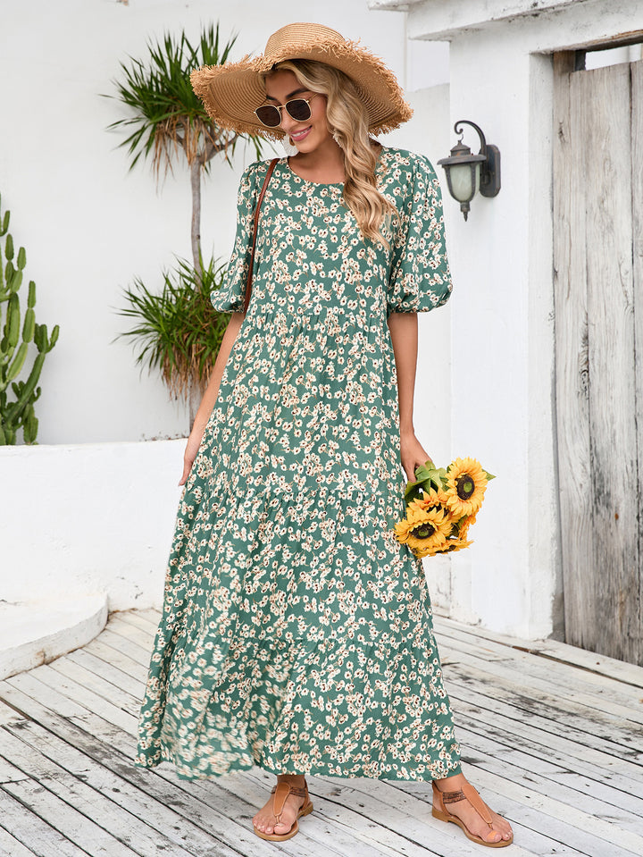 Dame Maxi Kjole i Boho Stil Stilla