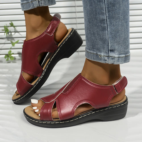 Dame Komfortable Sandaler i moderne design med anatomisk fodsenge Stilla