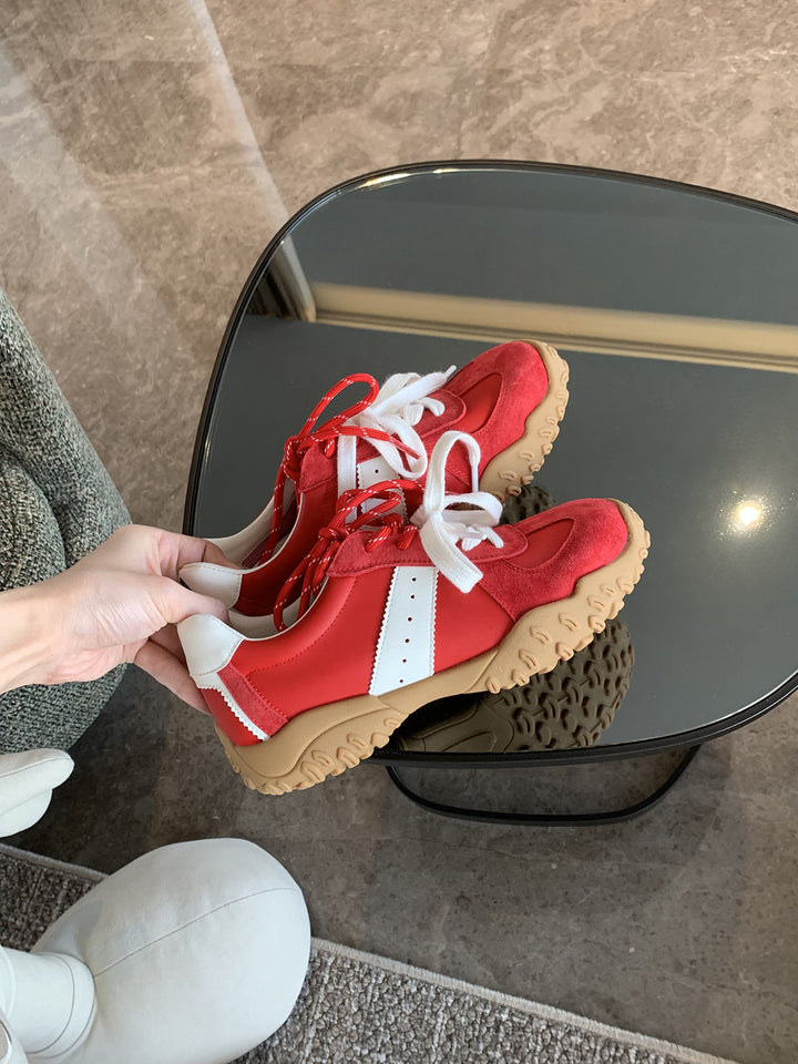 Dame Modische Sneakers med skridsikker profil sål og åndbart overmateriale Stilla