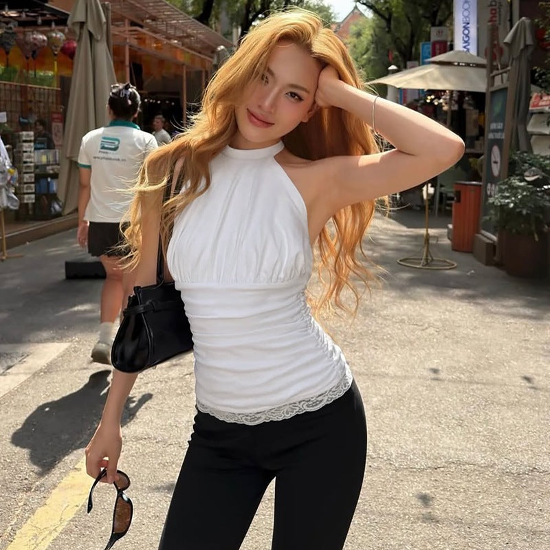 Dame mode Croptop Skovae