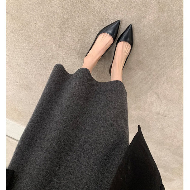 Dame spids Slip-On Ballerinas med elegant udskæringsdesign Stilla