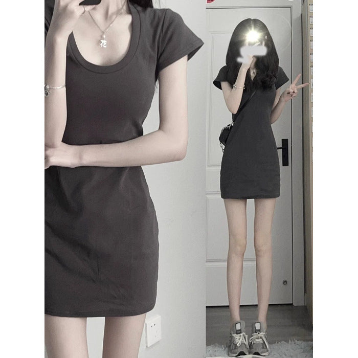 Dame Casual Shift Kjole Stilla