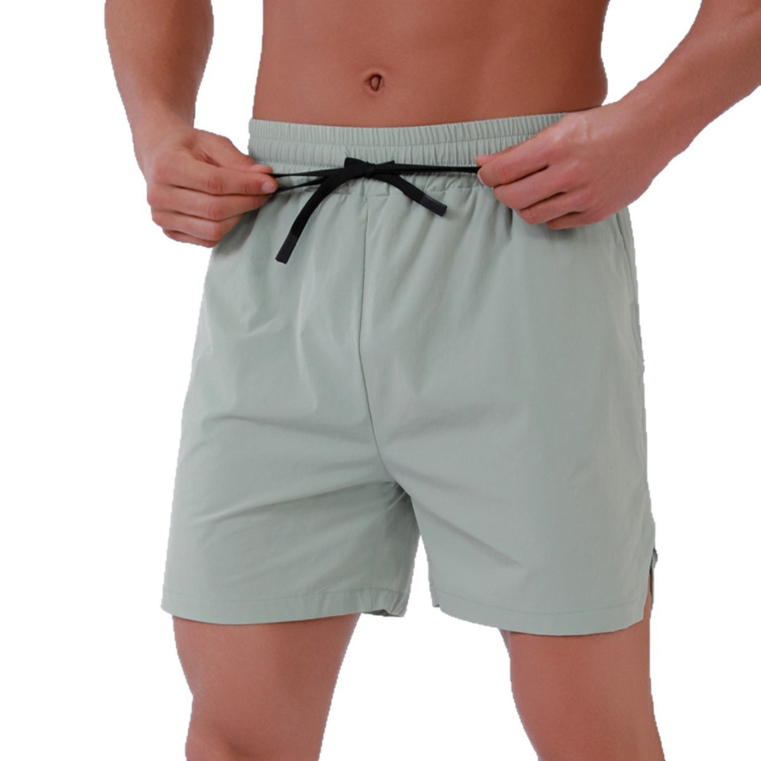 Herrer Åndbare Badshorts med sidelommer og elastisk talje Stilla