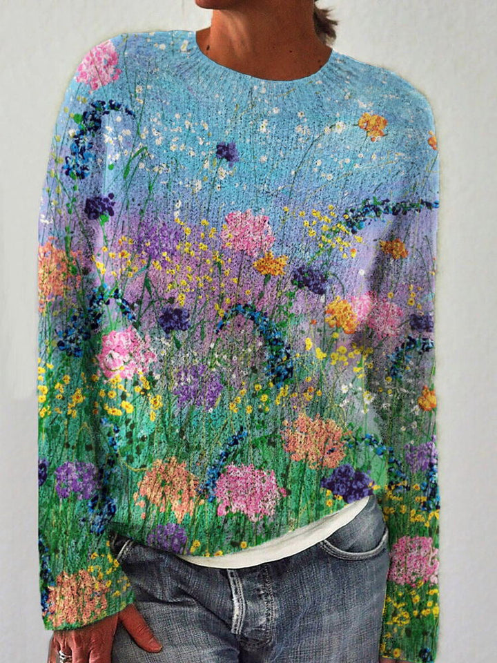 Stilla | Farverig Sweater