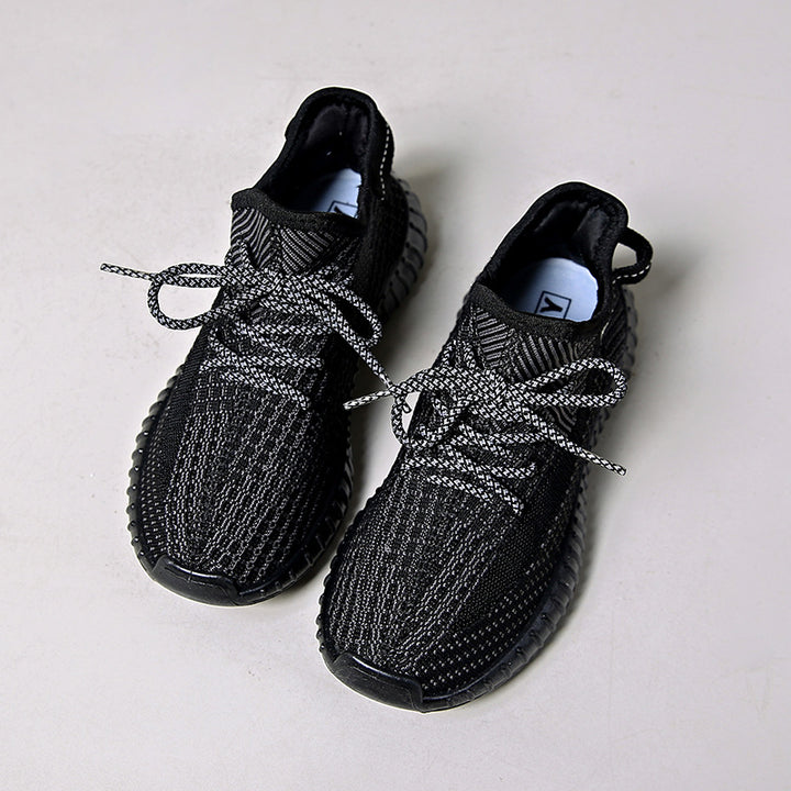 Dame Åndbare Fritids-sneakers med fleksibel sål og moderigtigt strikdesign Stilla