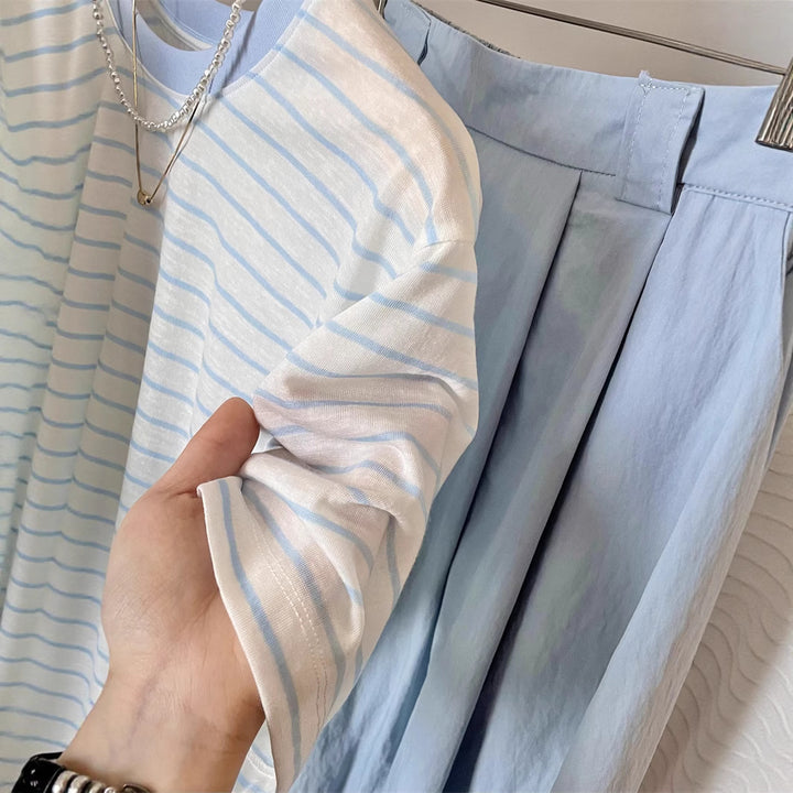 Dame Komfortabel Casual T-Shirt Stilla