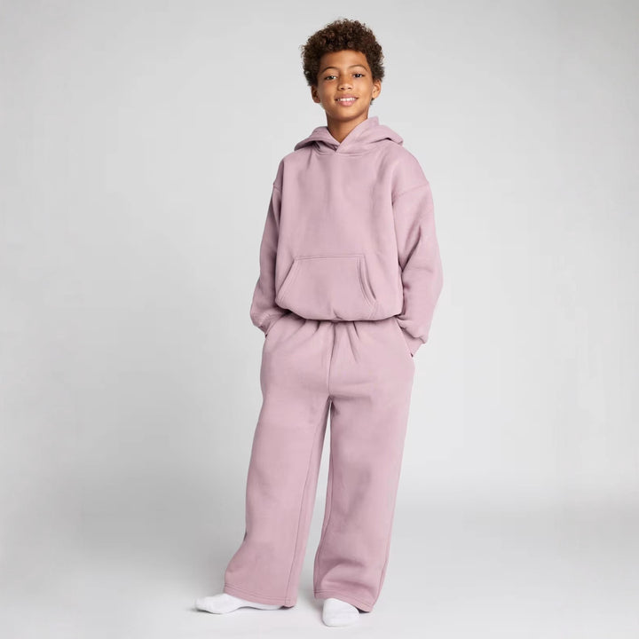 Kvinders oversized hoodie jumpsuit lavet af blødt fleece Skovae