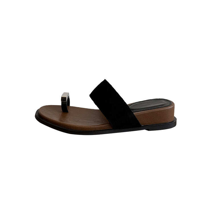 Femme Stilfulde Komfort Rutsje Sandaler Stilla