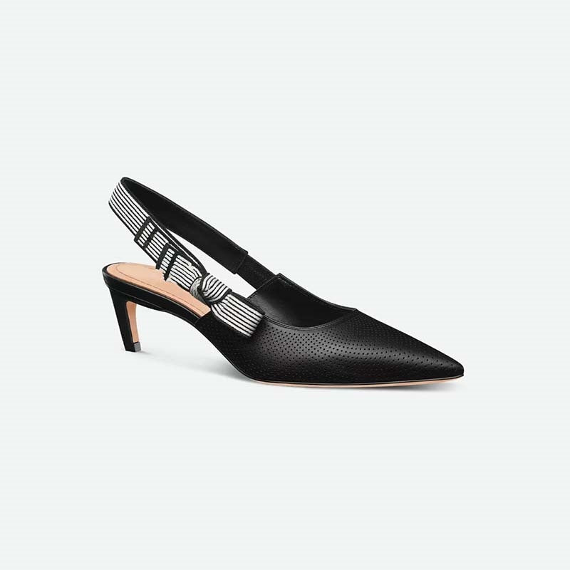 Femme Slingback Elegant Spids-tå Stiletter Stilla