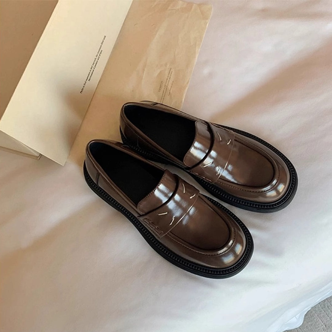 Herre Klassiske Læder Slipper Stilla 1749658302