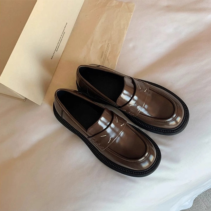 Herre Klassiske Læder Slipper Stilla 1749658302