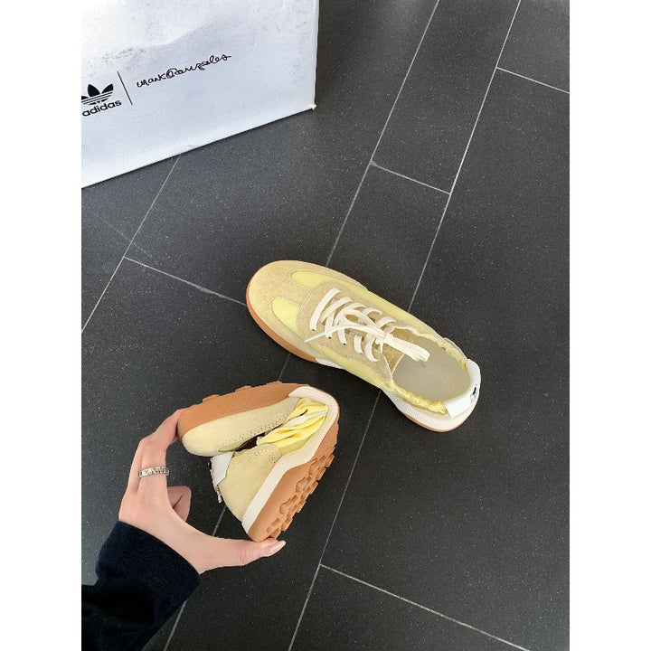 Dame Lightweight Slip-On Sporty Sneakers med Elastiske manchetter Stilla