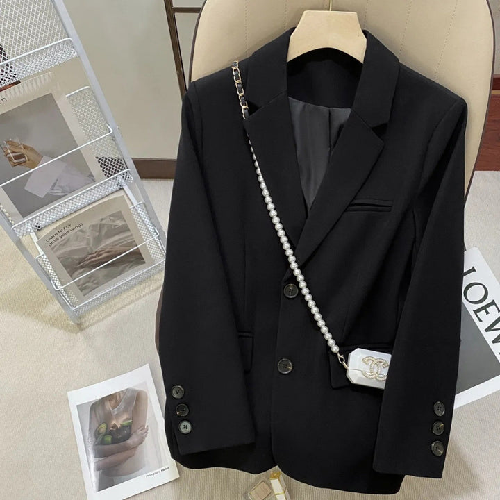 Kvinders elegante blazer i skræddersyet snit Skovae