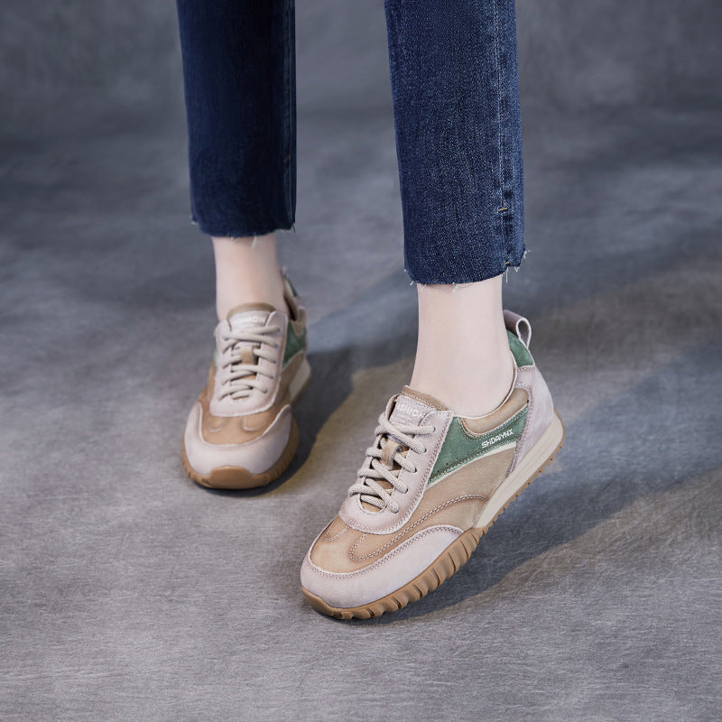 Dame Fritid Syntetiske Snørresneakers med let design Stilla