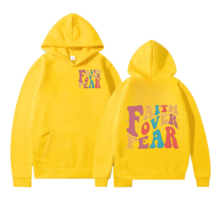 Dame hoodie med unikt grafisk display Skovae