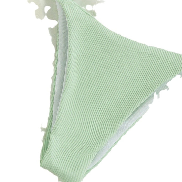 Dame triangel-bikini med justerbare stropper og elastisk stof Stilla