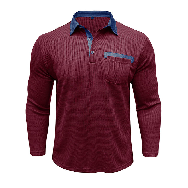 Herrer Langærmet Polo Shirt Stilla