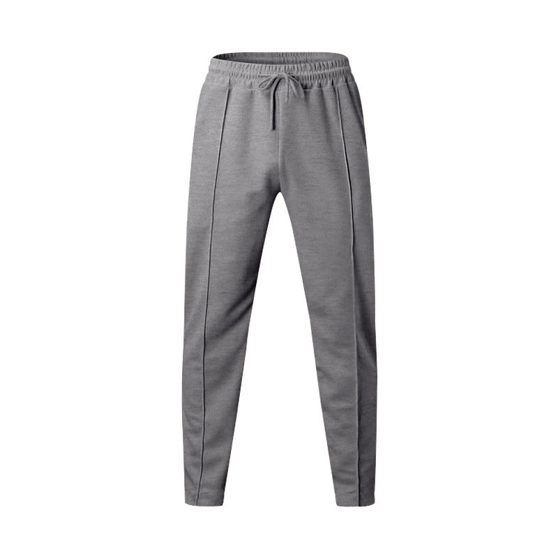 Herre modische sweatpants med elastisk talje og sidelommer med lynlås Stilla