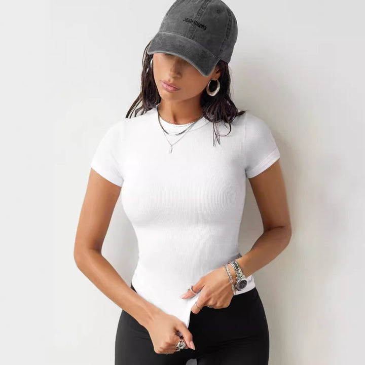 Dame Figurtilpasset Korte ærmer Bodysuit Stilla