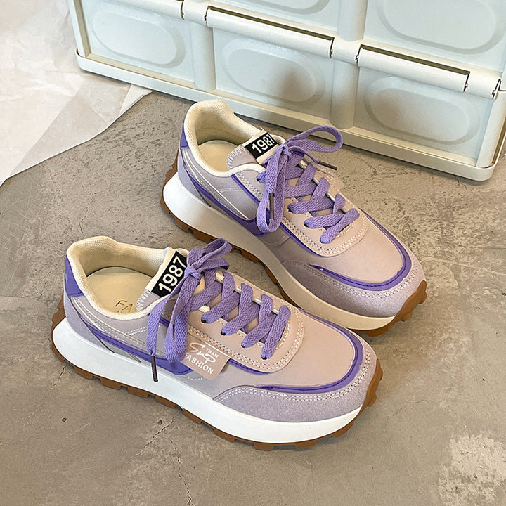 Dame Sporty Chunky Sneakers med skridsikker sål og åndbart overmateriale Stilla