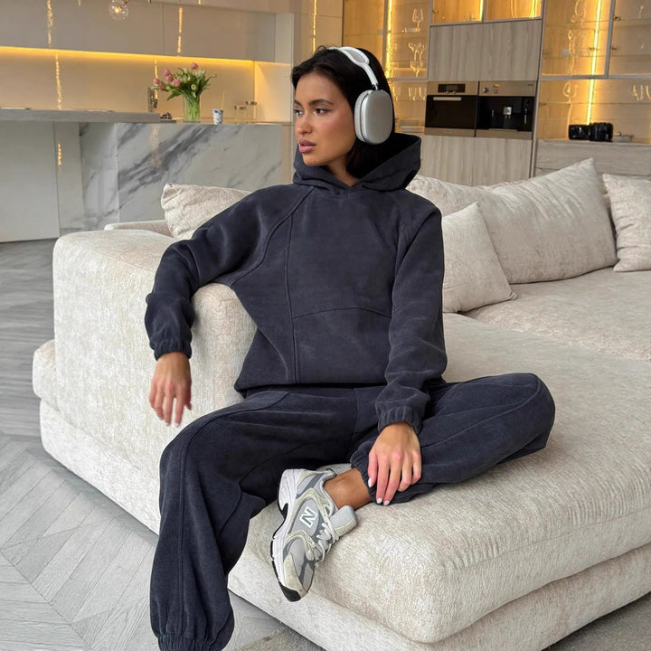 Dame Cozy Sweatset Stilla