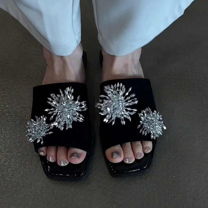Dame elegante forædlede Slipper Sandaler Stilla