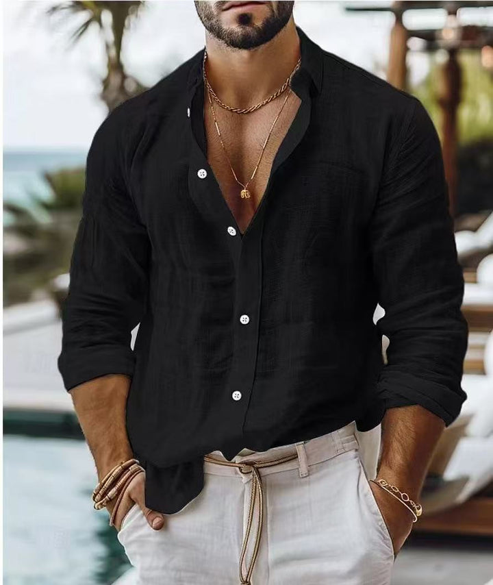 Herrer Let Sommerbluse Stilla