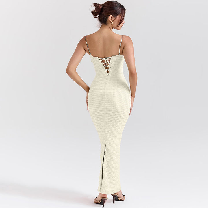 Dame strapless Bodycon maxikjole Stilla