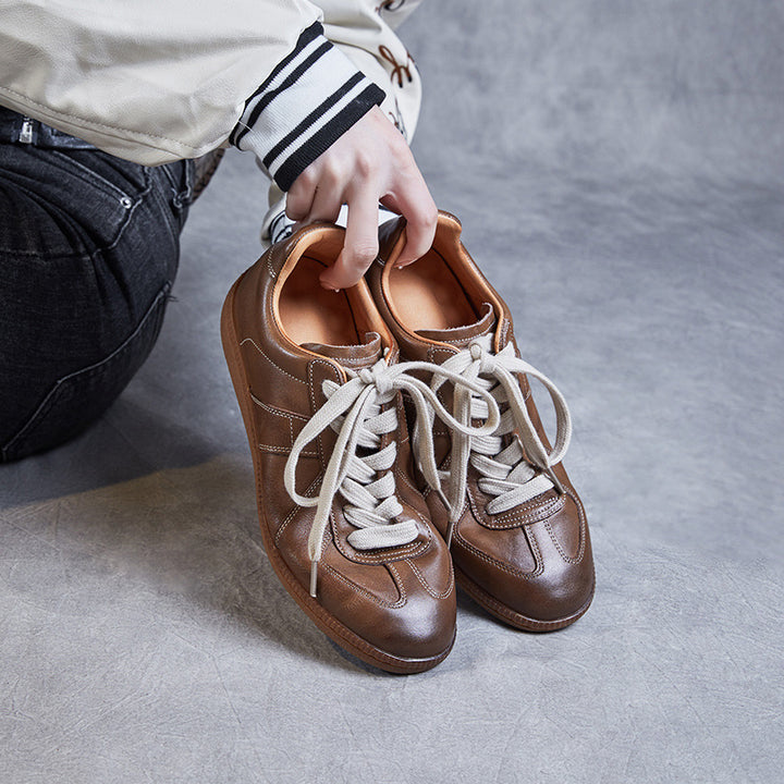 Herre Fritids Læder Sneakers Stilla