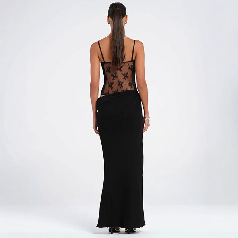 Dame Elegante Spidsetop med rygfri silhuet Stilla