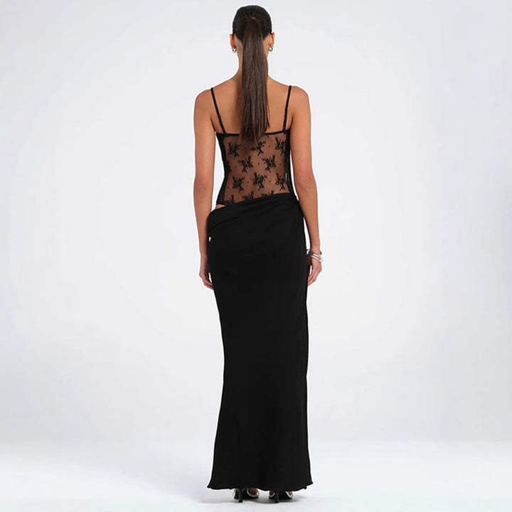 Dame Elegante Spidsetop med rygfri silhuet Stilla
