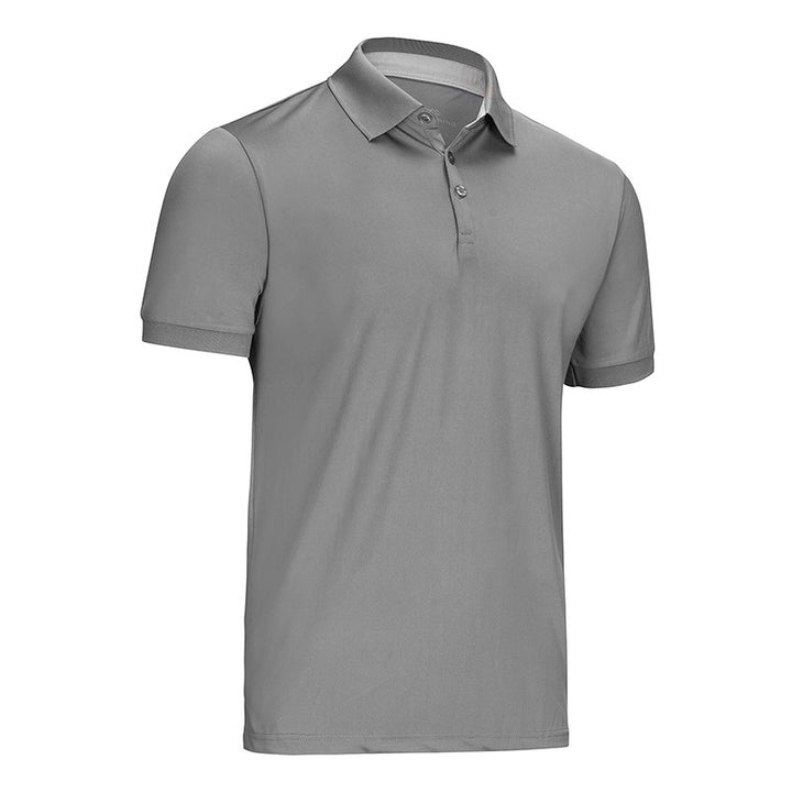 Herrer Poloshirt med åndbart funktionelt materiale og moderne snit Stilla