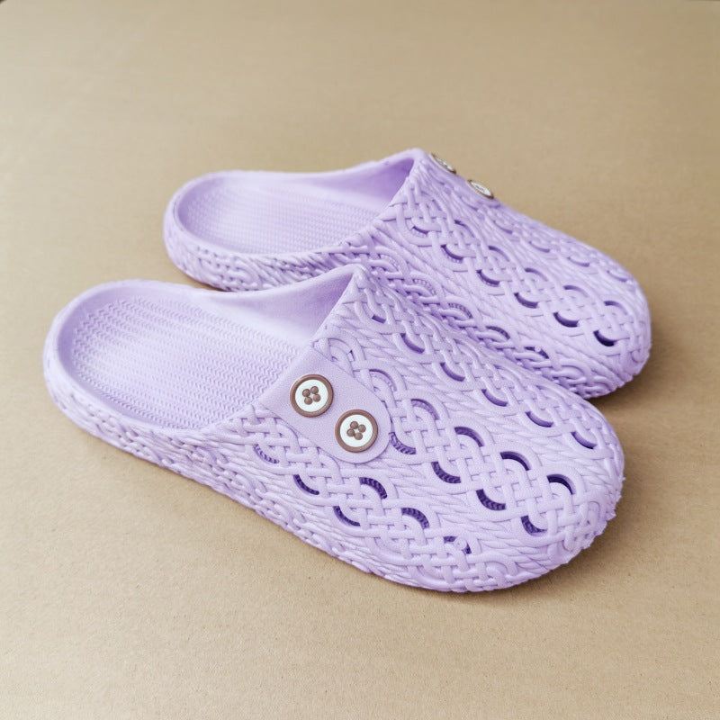Femme Comfort Slip-On Clogs med åndbart design Stilla