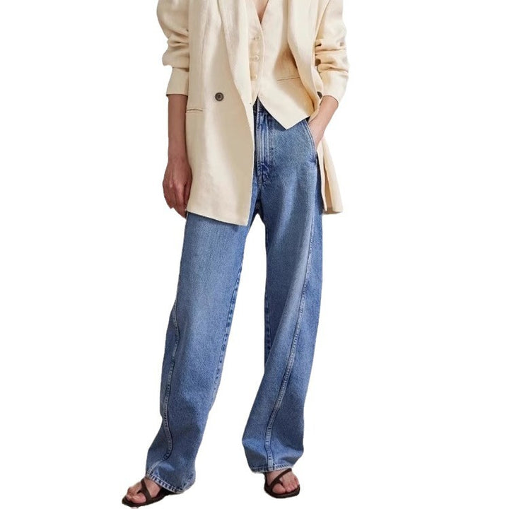 Damer Høj Talje Mom Jeans Stilla
