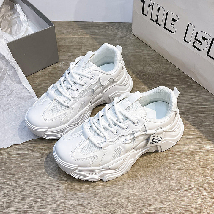 Dame Sports Chunky Sneakers med åndbart mesh-overflade og skridsikker sål Stilla