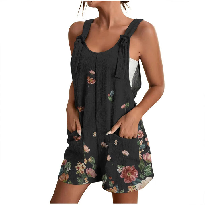 Dame afslappet sommeroverall med praktiske lommer Stilla