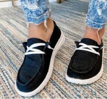 Dame Komfortable Slip-On Fritidssko med åndbar overflade Stilla