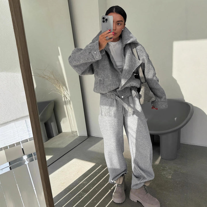 Damer fashionable og varm wrap jakke Stilla