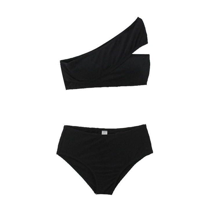 Dame jumpsuit-badebukser med asymmetrisk snit og fashionable cut-outs Stilla