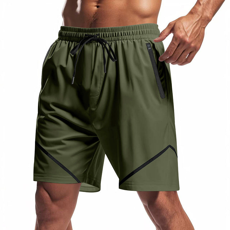 Herrer Sportlige svømshorts med elastisk talje og sikre lynlåslommer Stilla