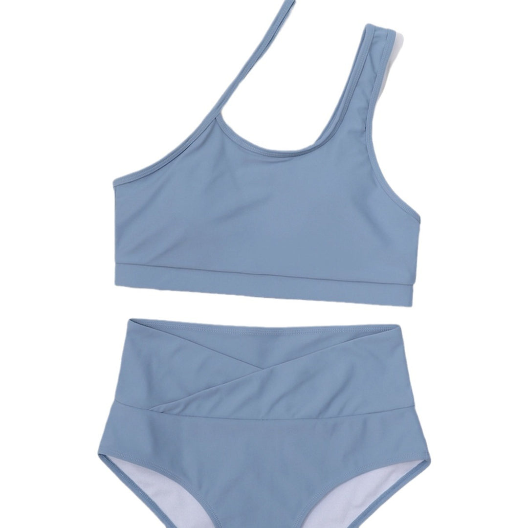 Dame Sport-Bikini-sæt med moderne snit og højtaljet trusse Stilla