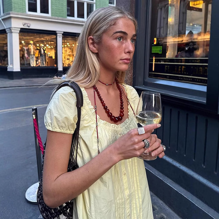 Dame legende quiltet bluse Stilla