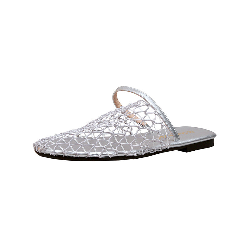 Dame Sling-sandaler med moderigtigt netdesign og komfortabelt fodseng Stilla