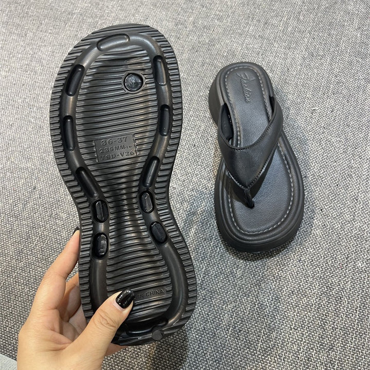Damer elegante tætsiddende sandaler med komfortabelt fodseng og moderne metal-design Stilla